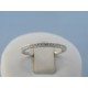 Strieborný dámsky prsteň jemný vzor kamienky DPS54111 925/1000 1.11g