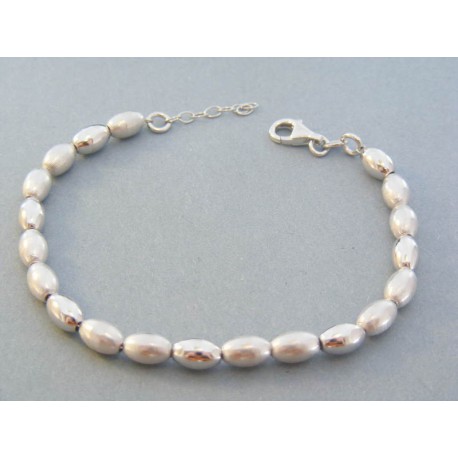 Strieboný dámsky náramok elegantný tvar VNS18406 925/1000 4.06g