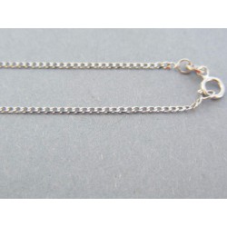 Zlatá retiazka vzor pancier biele zlato VDR455149B 14 karátov 585/1000 1.49g