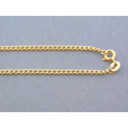 Zlatá retiazka žlté zlato vzor pancier DR50319Z 14 karátov 585/1000 3.19g