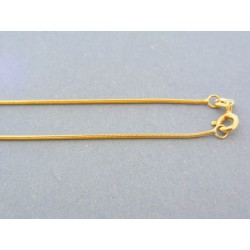 Zlatá retiazka lánko žlté zlato DR455330Z 14 karátov 585/1000 3.30g
