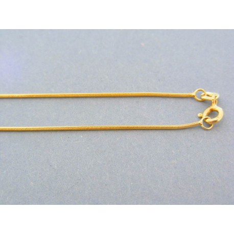 Zlatá retiazka lánko žlté zlato DR455330Z 14 karátov 585/1000 3.30g