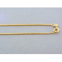 Zlatá retiazka lánko žlté zlato DR455330Z 14 karátov 585/1000 3.30g