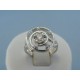 Strieborný dámsky prsteň číre zirkóny DPS51378 925/1000 3.78g