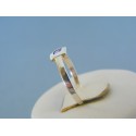 Strieborný dámsky prsteň fialový kameň DPS54110 925/1000 1.10g