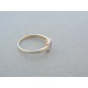 Strieborný dámsky prsteň fialový kameň DPS54110 925/1000 1.10g