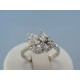Strieborný dámsky prsteň priehľadné zirkóny DPS57350 925/1000 3.50g