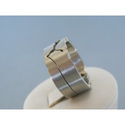 Pánsky prsteň ch. oceľ vzor kamienok DPO60790 316L 7.90g