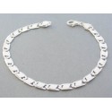 Strieborný pánsky náramok platničky VNS2251043 925/1000 10.43g