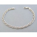 Strieborný náramok prepletené očká VNS19317 925/1000 3.17g