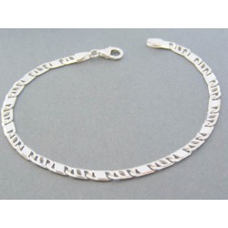 Strieborný náramok oválne platničky DNS21555 925/1000 5.55g