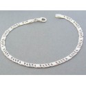 Strieborný náramok oválne platničky DNS21555 925/1000 5.55g