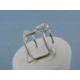 Strieborný dámsky prsteň kamienky zirkónu DPS56412 925/1000 4.12g
