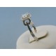 Strieborný dámsky prsteň male kamienky DPS57299 925/1000 2.99g