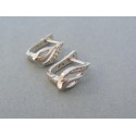 Strieborné dámske náušnice číre zirkóny VAS235 925/1000 2.35g