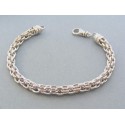Strieborný náramok zaujímavy vzor VNS212911 925/1000 29.11g