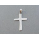 Strieborný prívesok krížik hladký povrch DIKS162 925/1000 1.62g