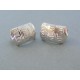 Zlaté dámske náušnice biele zlato vzorované DA238B 14 karátov 585/1000 2.38g