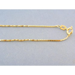 Zlatá dámska retiazka žlté zlato jemne zdobená VR455240Z 14 karátov 585/1000 2.40g