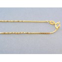 Zlatá dámska retiazka žlté zlato jemne zdobená VR455240Z 14 karátov 585/1000 2.40g