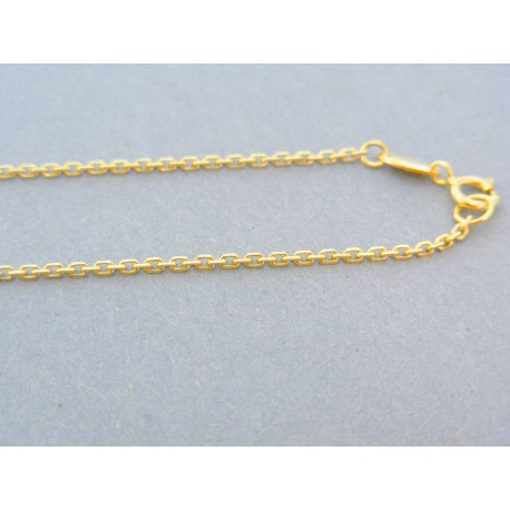 Zlatá retiazka žlté zlato ručný vzor DR42236Z 14 karátov 585/1000 2.36g