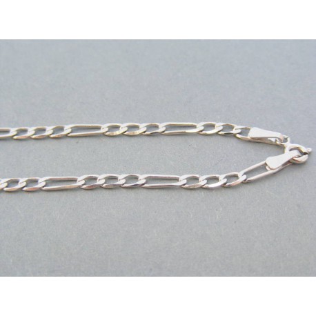 Strieborná retiazka vzor figáro VRS465580 925/1000 5.80g