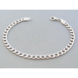 Strieborný náramok vzor pancier VNS21934 925/1000 9.34g