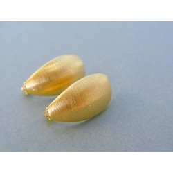 Zlaté dámske náušnice žlté zlato DA311Z 14 karátov 585/1000 3.11g