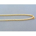 Zlatá dámska retiazka náhrdelnik žlté zlato kamienky VR431128Z 14 karátov 585/1000 11.28g