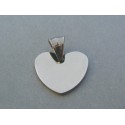 Prívesok ch. oceľ srdiečko VIO334 316L 3.34g