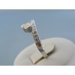 Strieborný dámsky prsteň farebný kameň VPS57444 925/1000 4.44g