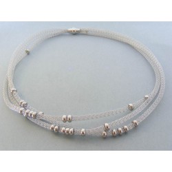 Dámska retiazka ch. oceľ náhrdelnik zapínanie magnet DRO501917 316L 19.17g
