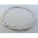 Dámska retiazka ch. oceľ náhrdelnik zapínanie magnet DRO501917 316L 19.17g
