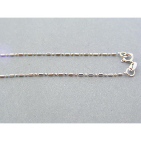 Zlatá retiazka biele zlato zaujímavy vzor DR40152B 4 karátov 585/1000 1.52g