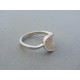 Strieborný dámsky prsteň posiaty kamienkami DPS52263 925/1000 2.63g