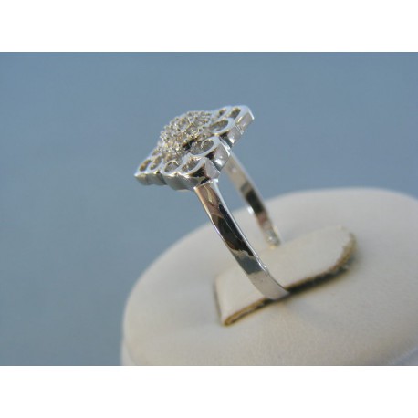 Strieborný dámsky prsteň zirkóny VPS50284 925/1000 2.84g