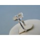 Strieborný dámsky prsteň kamienky zirkónu VPS51248 925/1000 2.48g