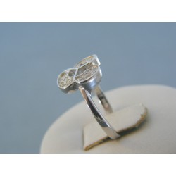 Strieborný dámsky prsteň kamienky zirkónu VPS51248 925/1000 2.48g