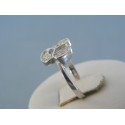 Strieborný dámsky prsteň kamienky zirkónu VPS51248 925/1000 2.48g