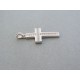 Strieborný prívesok krížik kamienky VIKS155 925/1000 1.55g