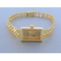 Zlaté náramkove hodinky GENEVE 990/2 14 karátov 585/1000 