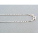 Zlatá dámska retiazka jemná biele zlato VDR45187B 14 karátov 585/1000 1.87g