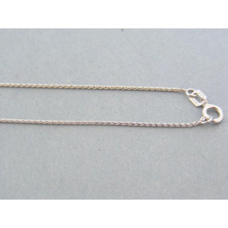 Zlatá retiazka biele zlato jemný vzor VDR40145B 14 karátov 585/1000 1.45g