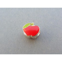 Strieborný prívesok korálka jabĺko VIS224 925/1000 2.24g
