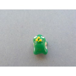 Strieborný prívesok korálka žaba VIS236 925/1000 2.36g