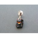 Strieborný prívesok mačka VIS264 925/1000 2.64g