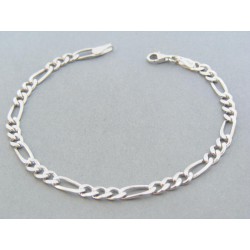 Strieborný náramok vzor figáro DNS21626 925/1000 6.26g