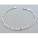 Strieborný náramok vzor figáro DNS21626 925/1000 6.26g