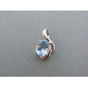 Strieborný dámsky prívesok zirkón VIS144 925/1000 1.44g