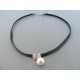 Strieborná dámska retiazka náhrdelnik perla kamienky DRS38429 925/1000 4.29g